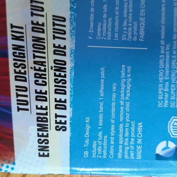 DC Super Hero Girls Wonder Woman Tutu Kit - Picture 5 of 5